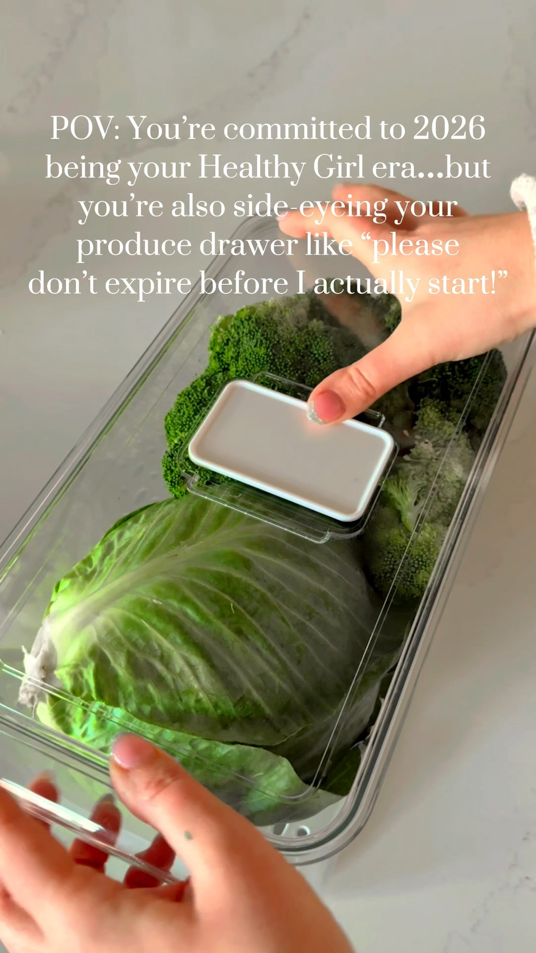 2026 will be our Healthy Girl era!! 🙌🏼 Restocking the fridge will all the fresh produce to help keep us on track! These food storage containers are great! They fit so much, they’re BPA free, and they have a venting option depending on whether or not your fruits and veggies need air! 

#LTKmomlife #LTKfoodie #LTKfitnessgoals