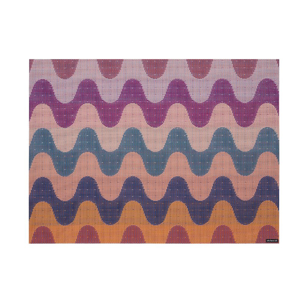 Chilewich Wiggle Rectangle Placemats (Set of 4) | West Elm (US)