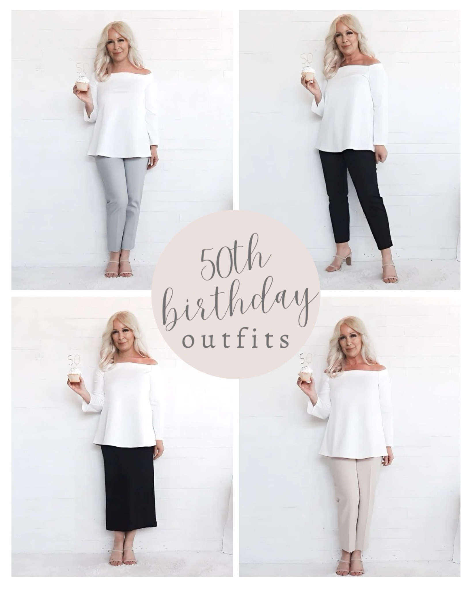 My 50th Birthday Outfit - which one should I wear?

Over 50 / Over 60 / Over 40 / Classic Style / Minimalist / Neutral / European Style


#LTKstyletip #LTKover40 #LTKSeasonal