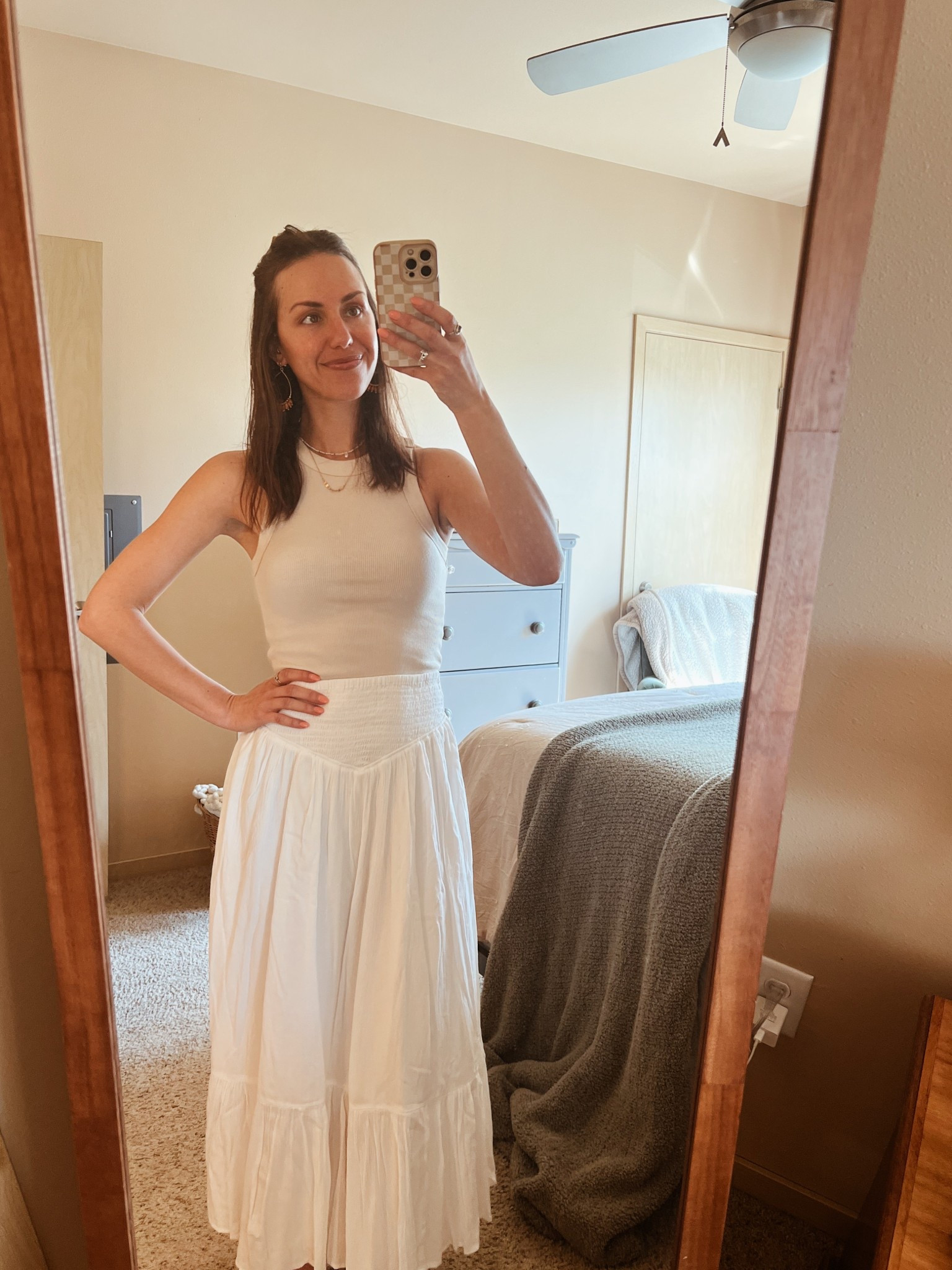 Love this skirt from Aerie! So comfortable and flowy. Perfect to dress up or down. 🤍👏🏻

#LTKWedding #LTKSeasonal #LTKStyleTip