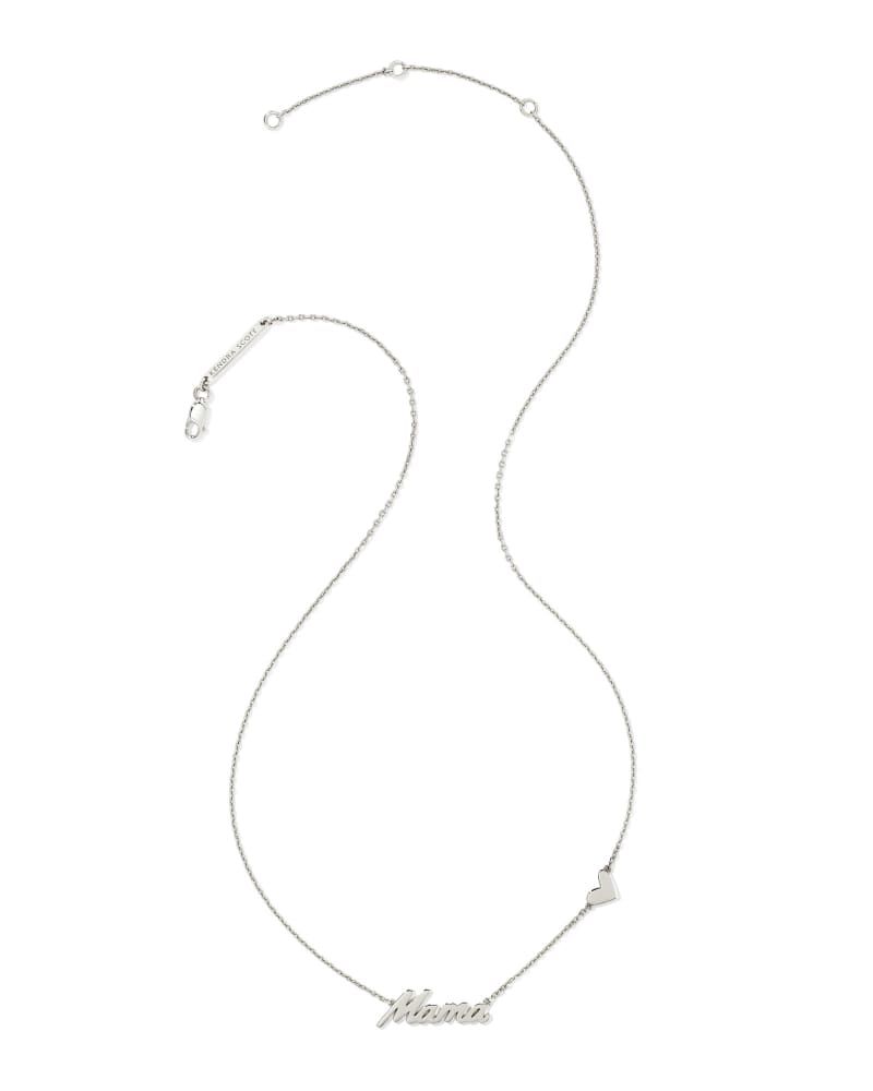 Mama Pendant Necklace in Sterling Silver | Kendra Scott