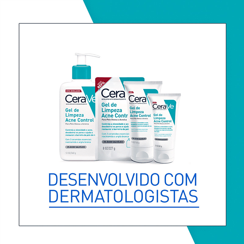 CeraVe Acne Control Refil
             - Gel de Limpeza Facial 227g | Beleza Na Web (BR)