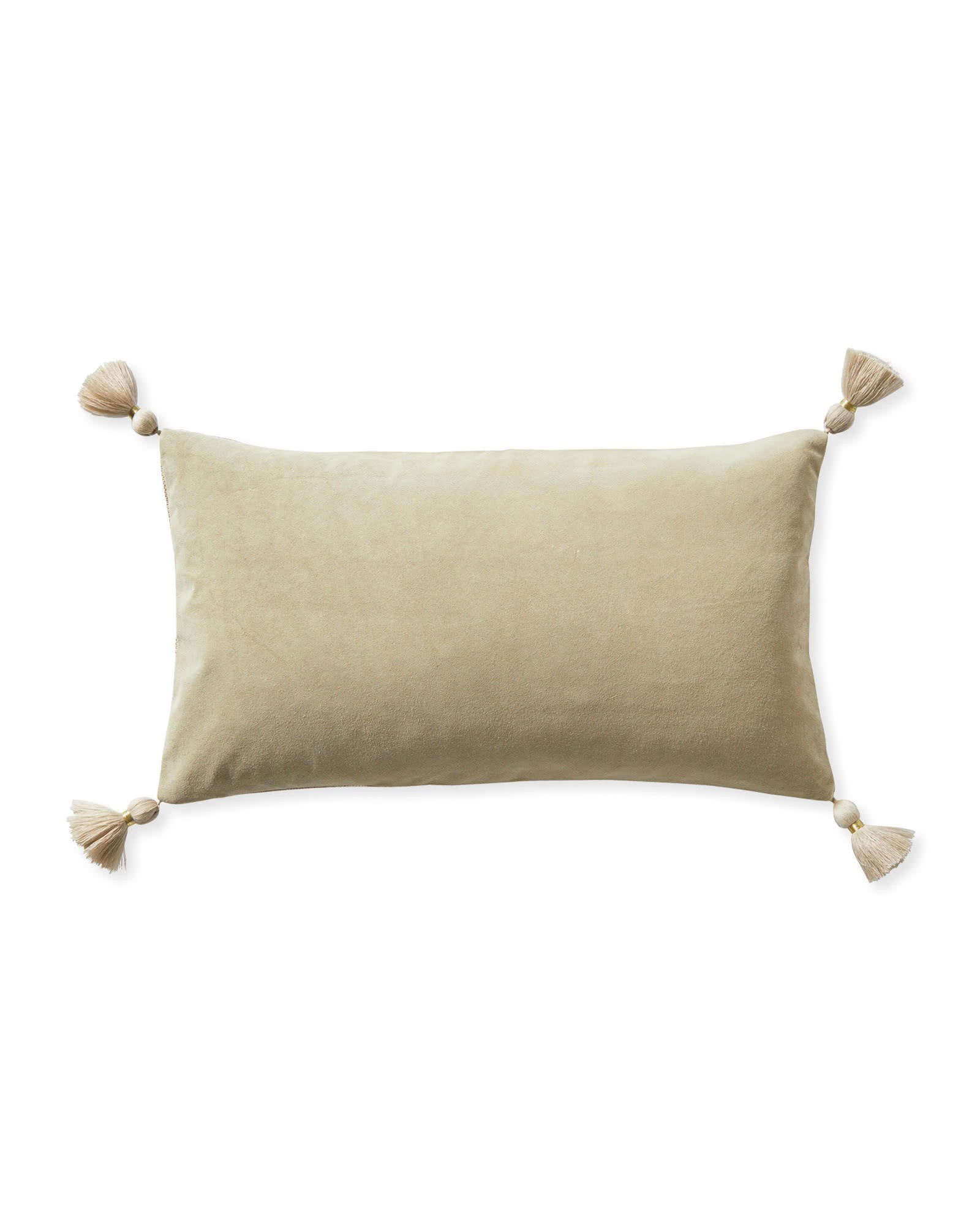 Suede Eva Pillow Cover | Serena and Lily