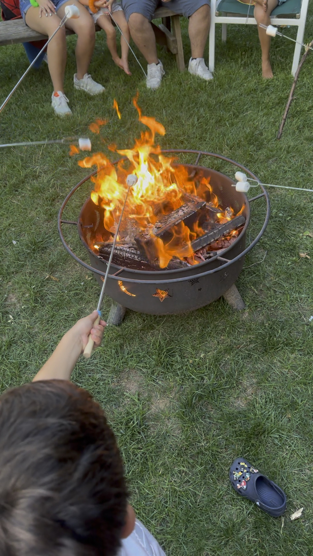 Fire pit accessories, for your next bonfire 🔥  these marshmallow sticks are the best and have held up great! Snag these on Amazon! #marshmallow #firepit #summernight #amazonfinds

#LTKSeasonal #LTKVideo #LTKParties