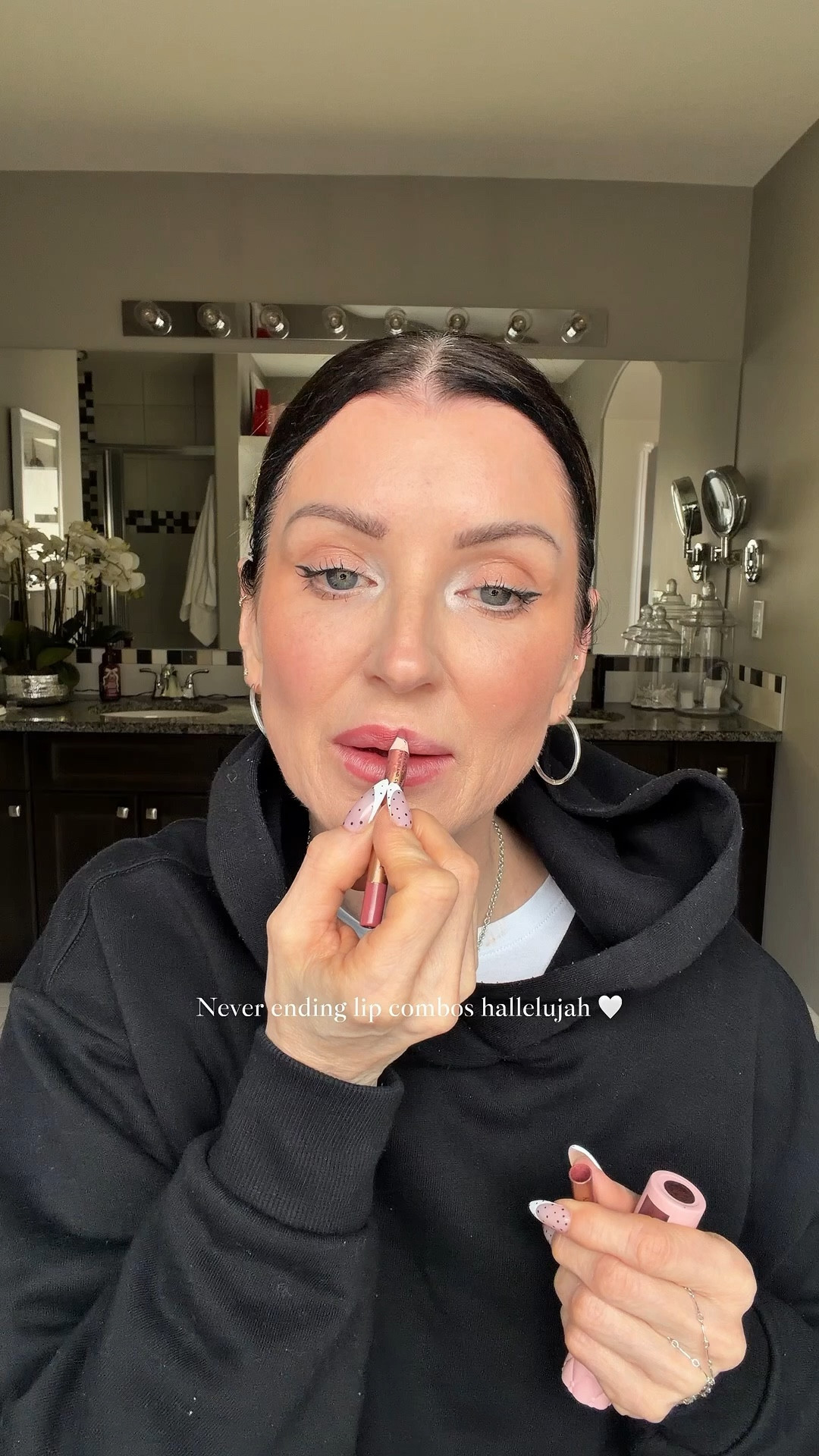 Lip combos forever 🤍

#LTKBeauty #LTKgrwm #LTKOver40