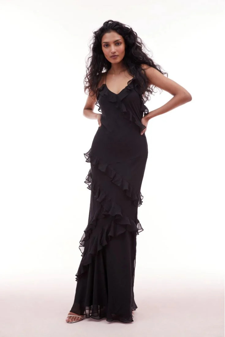 Rialto Silk Maxi Dress | LoveShackFancy