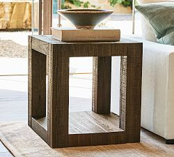 Rockport Reclaimed Wood Side Table (24") | Pottery Barn (US)
