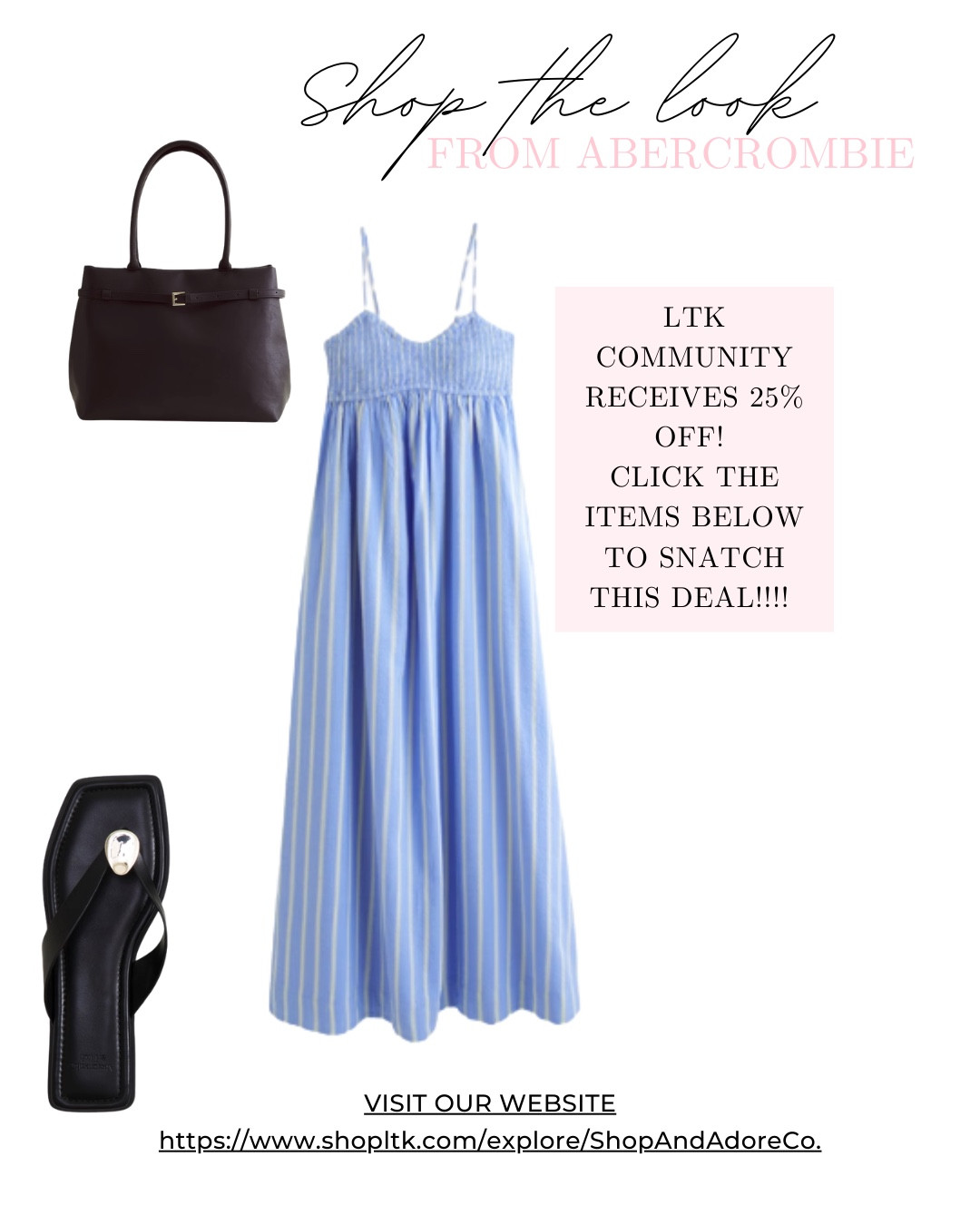 Your spring wardrobe just got cheaper ✨

25% OFF @abercrombie abercrombie during the LTK Spring Sale — but you must access the code through my LTK.

Comment “SALE” and I’ll send you the LTK link 

spring outfits, fashion finds#AbercrombieOutfits #SpringStyle #LTKCreator #LTKFinds

#LTKSpringSale #LTKSaleAlert #LTKootd #LTKSpringSale