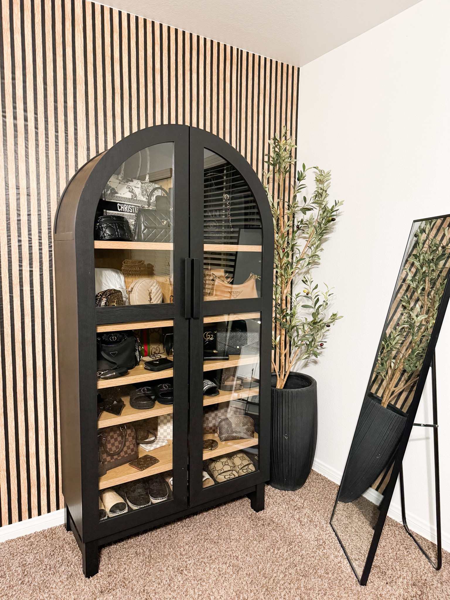 Created a cute little corner of my bedroom to give my luxury items a place of their own. #neatlyembellished #closetorganizing #homeorganization #organizingideas #bedroomorganizing #bedroomdecor #homedecor

#LTKHome