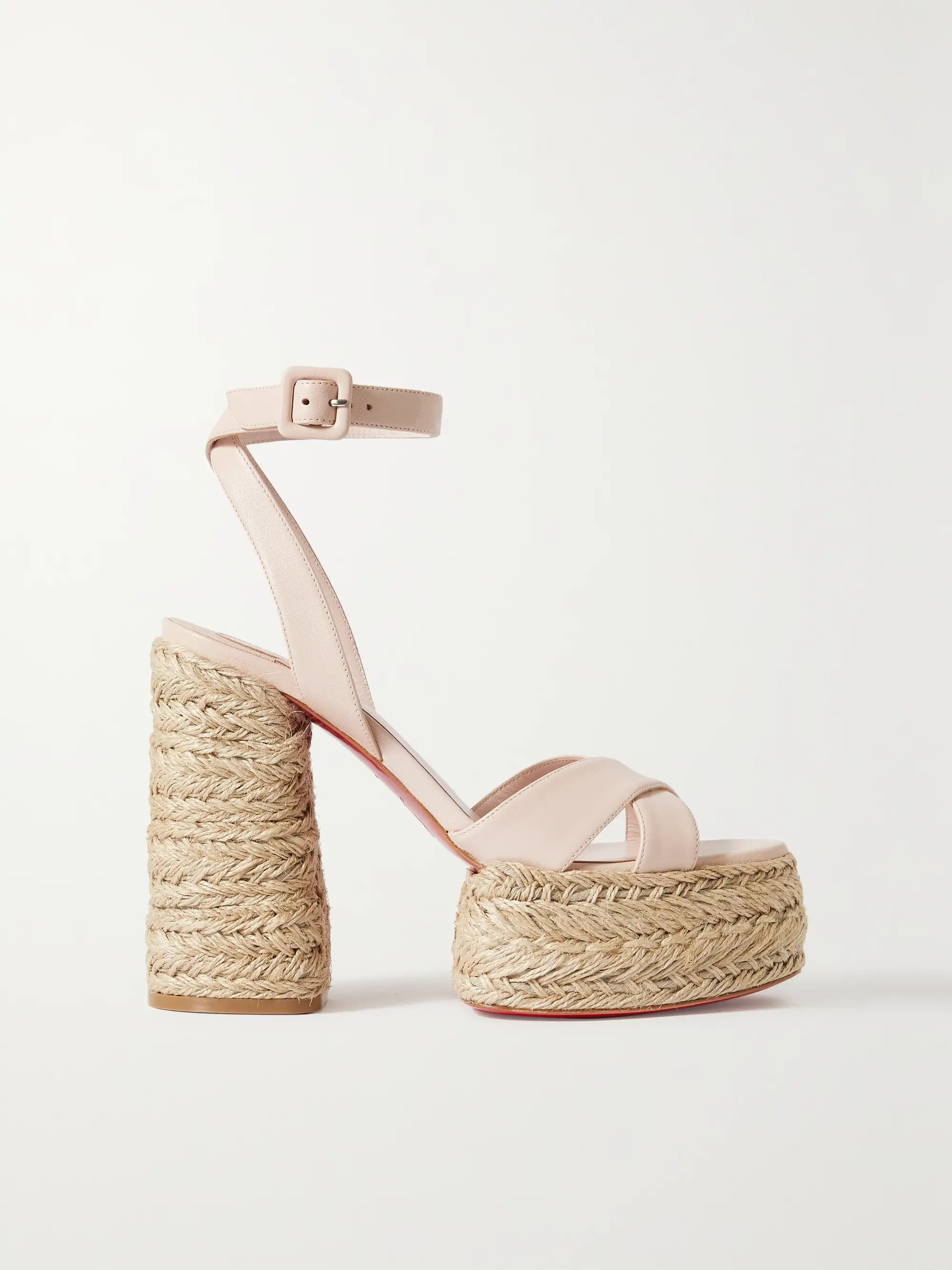 Super Mariza 130 leather espadrille platform sandals | NET-A-PORTER (US)