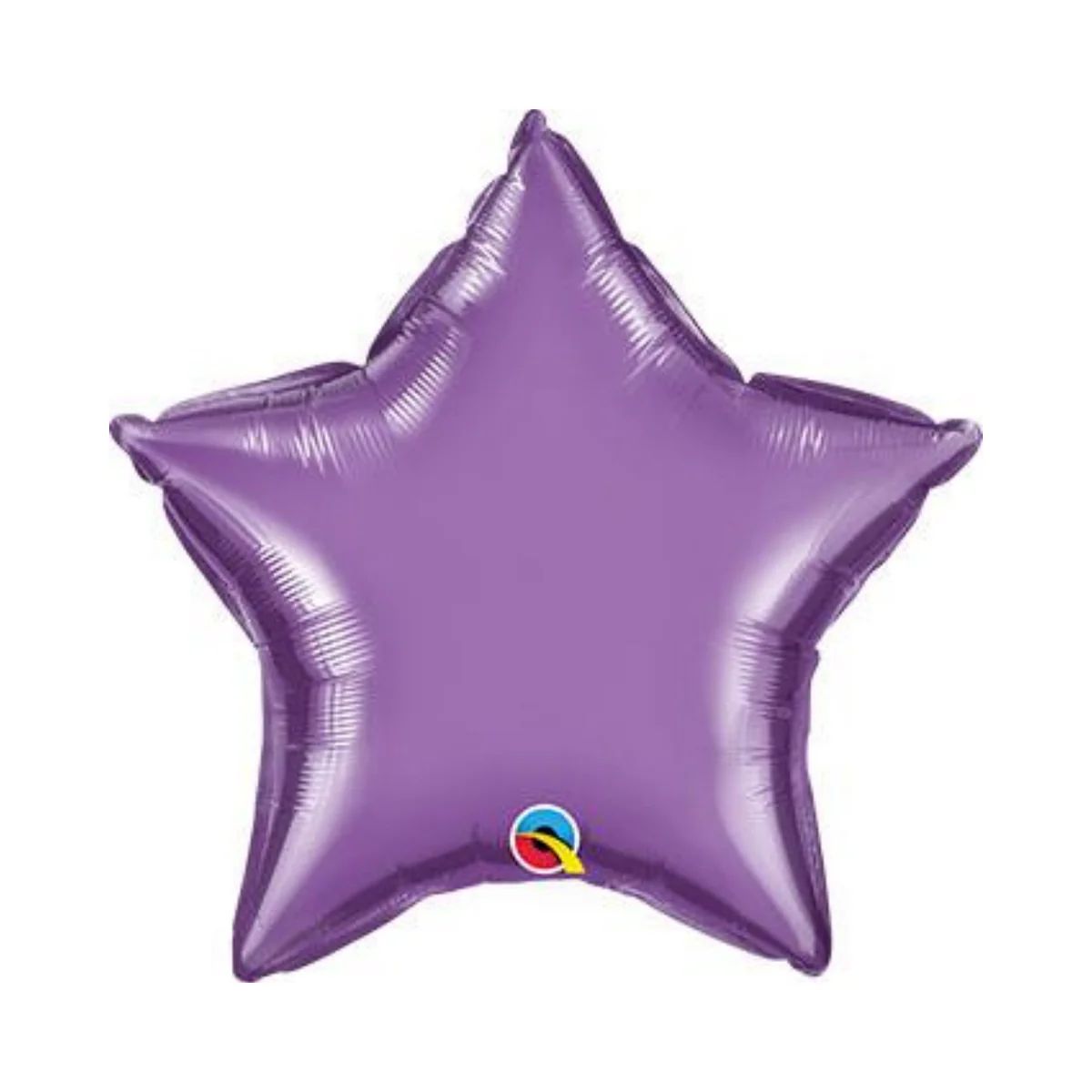 Chrome Purple Star Shaped Balloon | Ellie and Piper