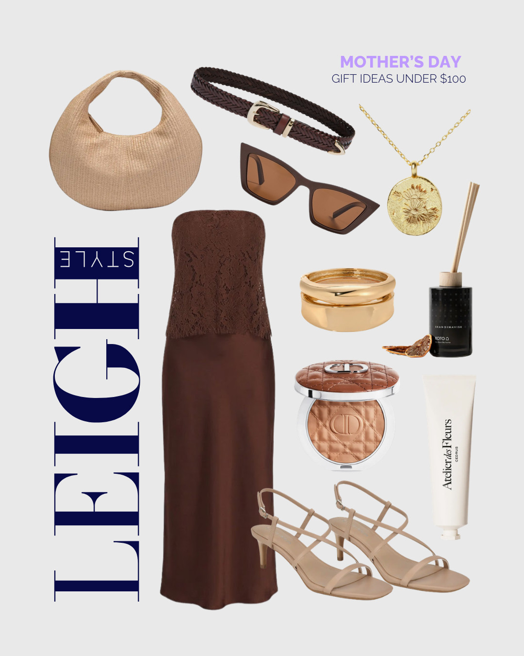 Elevate her everyday style with our curated Mother's Day gift guide, featuring sophisticated earth-toned essentials all under $100.

#MothersDay #GiftGuide #ChicStyle #AffordableLuxury #GiftIdeas  

 #LTKMothersDay #LTKootd #LTKBeauty