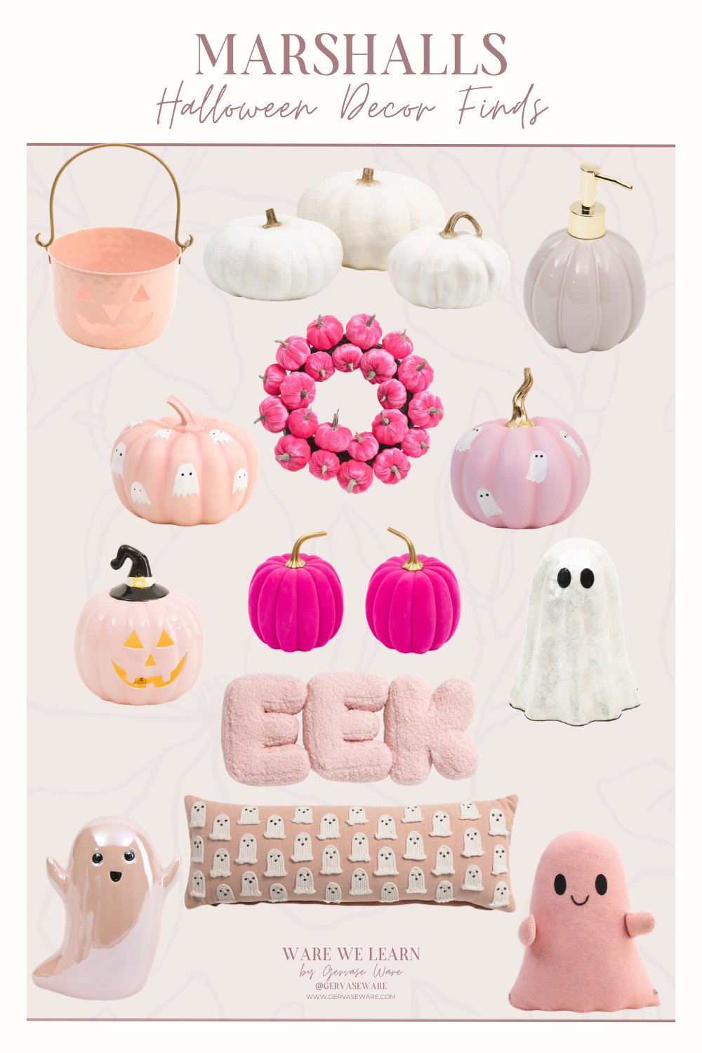 MARSHALLS Halloween Decor Finds

 

 #LTKSeasonal #LTKHome #LTKSaleAlert