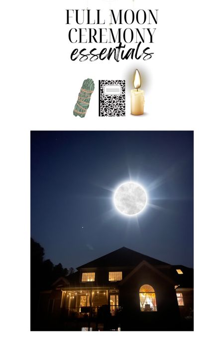 Happy full moon lovers! Here are the perfect budget friendly essentials for a full moon ceremony. 


goddess ceremony, girls night essentials, moon ceremony, manifesting journal

#LTKfindsunder50 #LTKparties #LTKstyletip