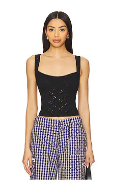 Full Bloom Eyelet Cami
                    
                    Free People
                     ... | Revolve Clothing (Global)