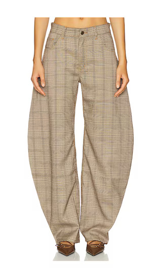 Horseshoe Pant in Check | Revolve Clothing (Global)