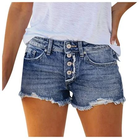 Kmaischai Cargo Panst Women Denim Tassel Fashion Summer Wash Women S Shorts Jeans Women S Jeans Jean | Walmart (US)