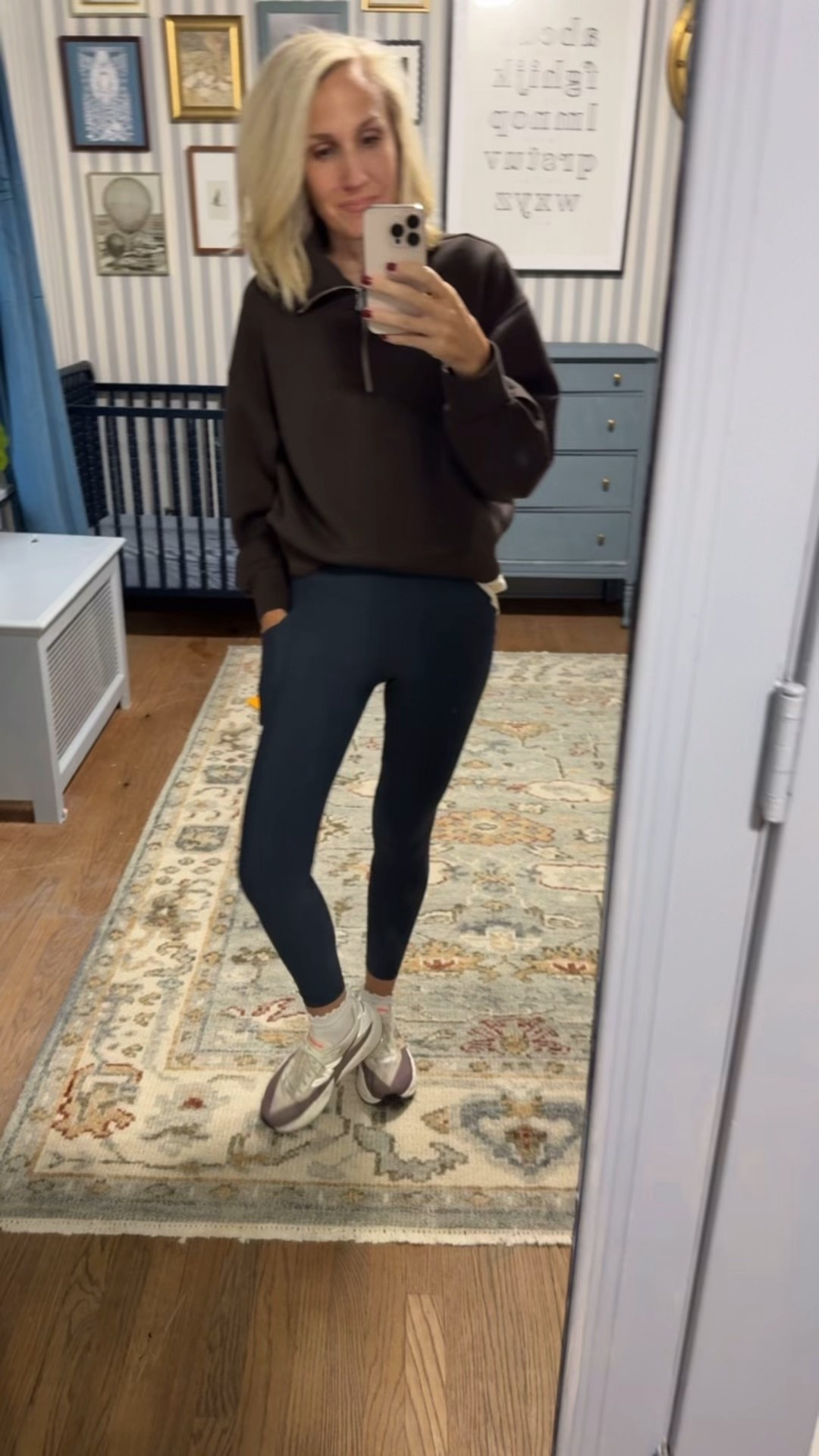 Small legging // small quarter zip - mediums would’ve been fine too!!