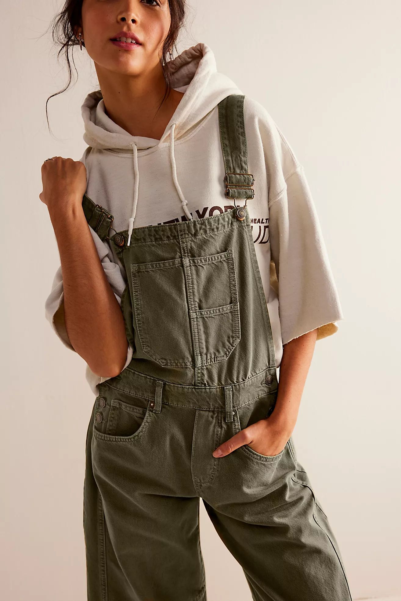 We The Free Lucky You Barrel Overalls | Free People (Global - UK&FR Excluded)