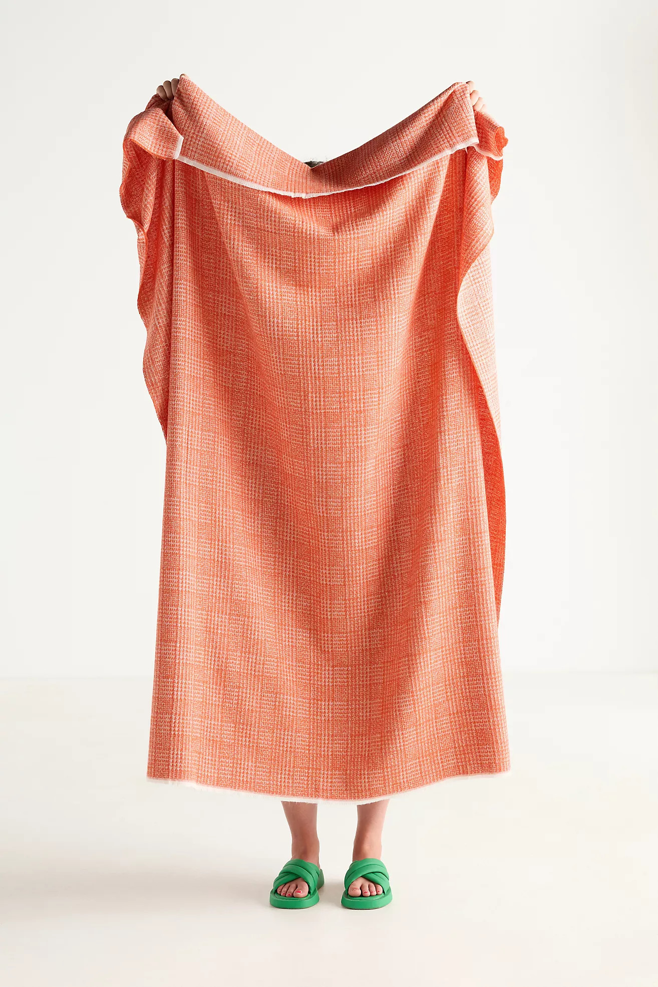 Sutton Plaid Throw Blanket | Anthropologie (US)