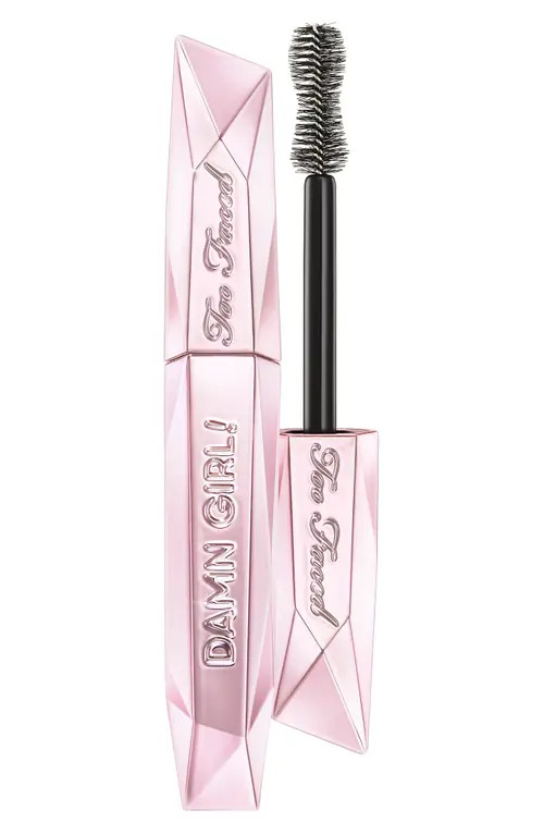 Too Faced Damn Girl! 24-Hour Volumizing & Lengthening Mascara in Black at Nordstrom, Size 0.43 Oz | Nordstrom