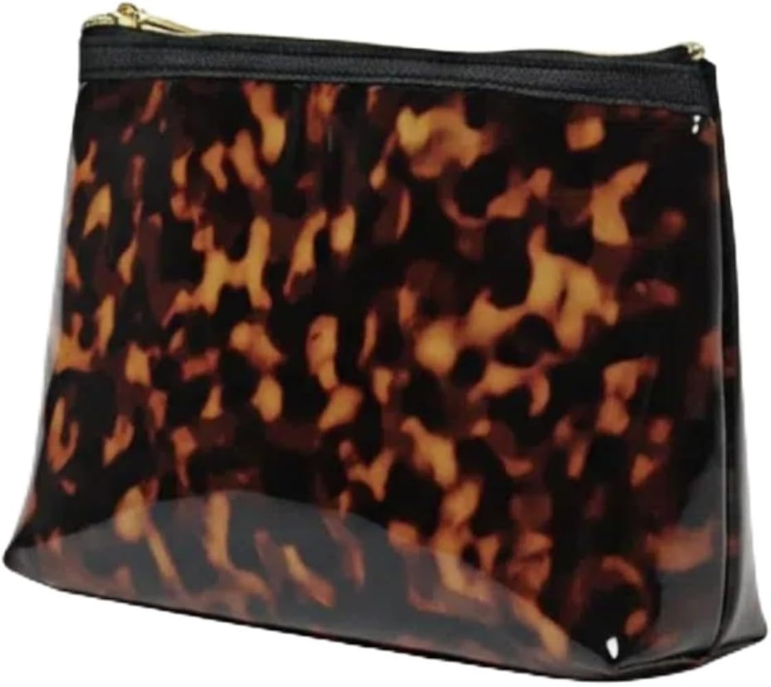 ORBENTO Retro Tortoise Printed Makeup Cosmetic Bag Mini Pouch | Amazon (US)