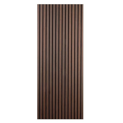 Decoranddecor Acoustic Slat Wood Wall Panels and Ceiling Panelsling Decorative 3D MDF 120 cm x 60 cm - Smoked Oak | Amazon (UK)
