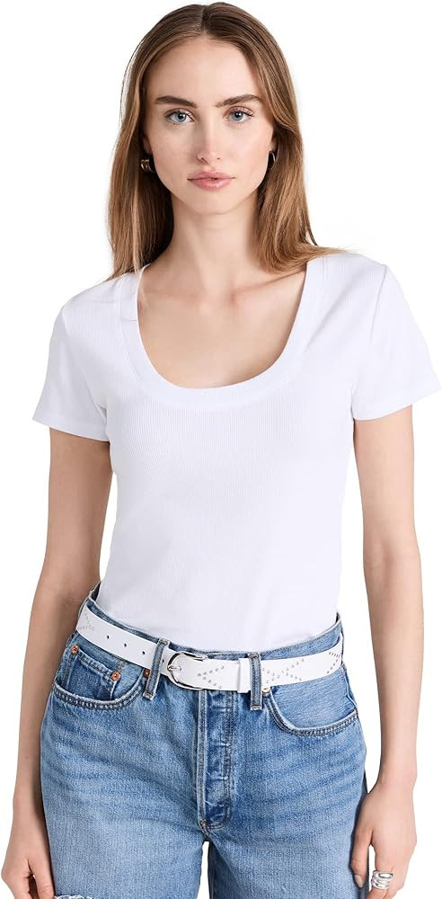 Z SUPPLY Women's Sirena Rib Tee | Amazon (US)