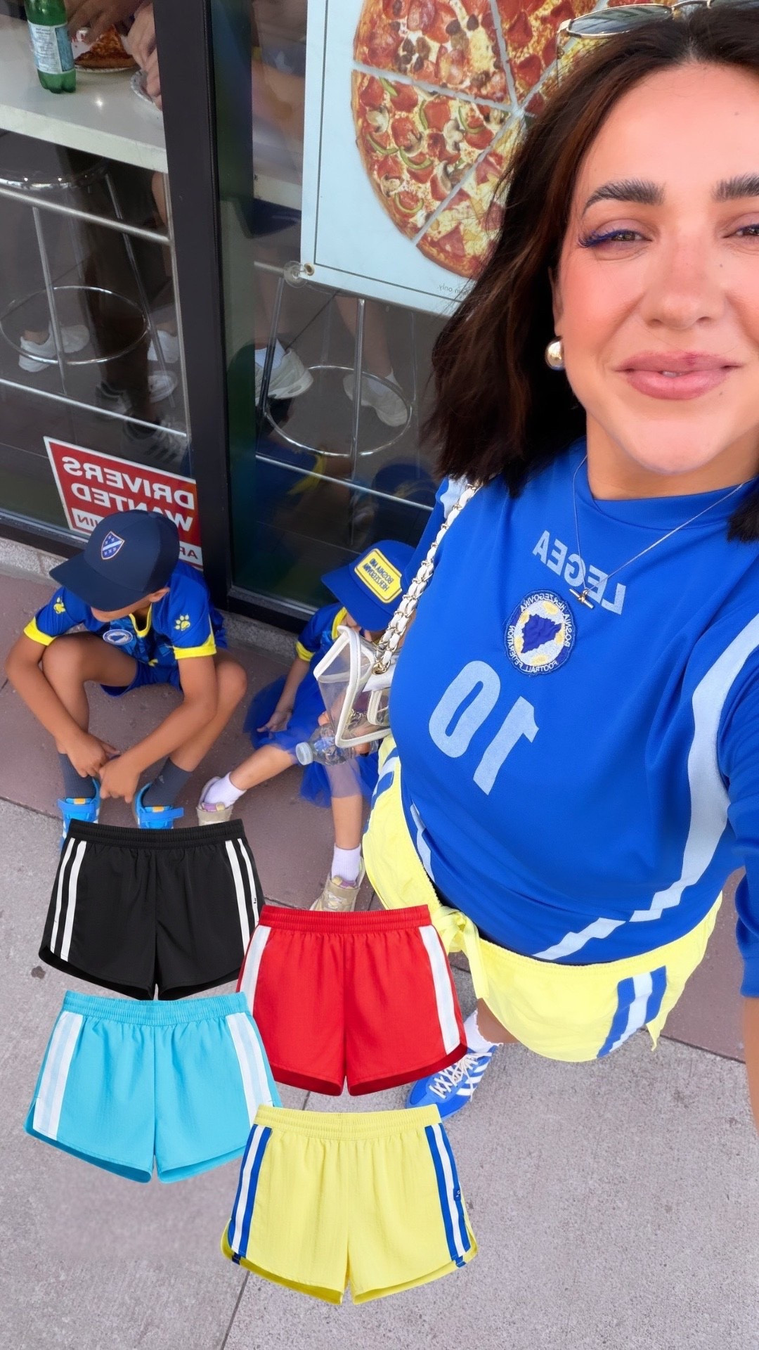 The comfiest target shorts on sale for only  $15! I did a L. Love the colors :)

#LTKMidsize #LTKSaleAlert #LTKActive