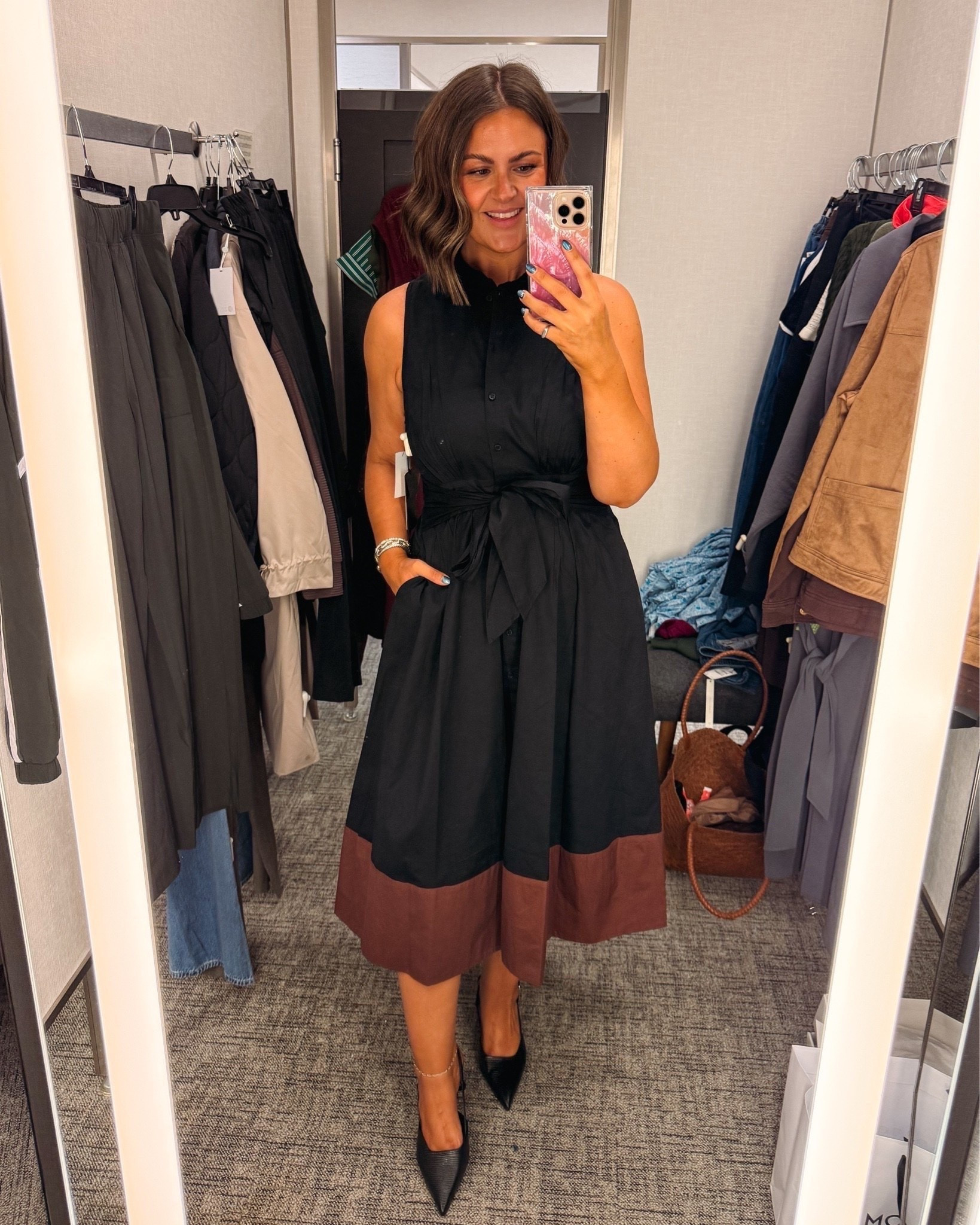 This is the perfect workwear dress! I am in a medium!

Summer to fall fashion, causal outfit, watchnow, finds under 100, Courtney Hamilton

#LTKSeasonal #LTKMidsize #LTKootd