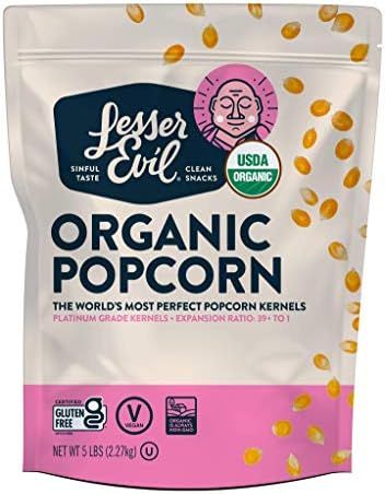 Lesserevil Organic Popcorn, 5 Lb | Amazon (US)