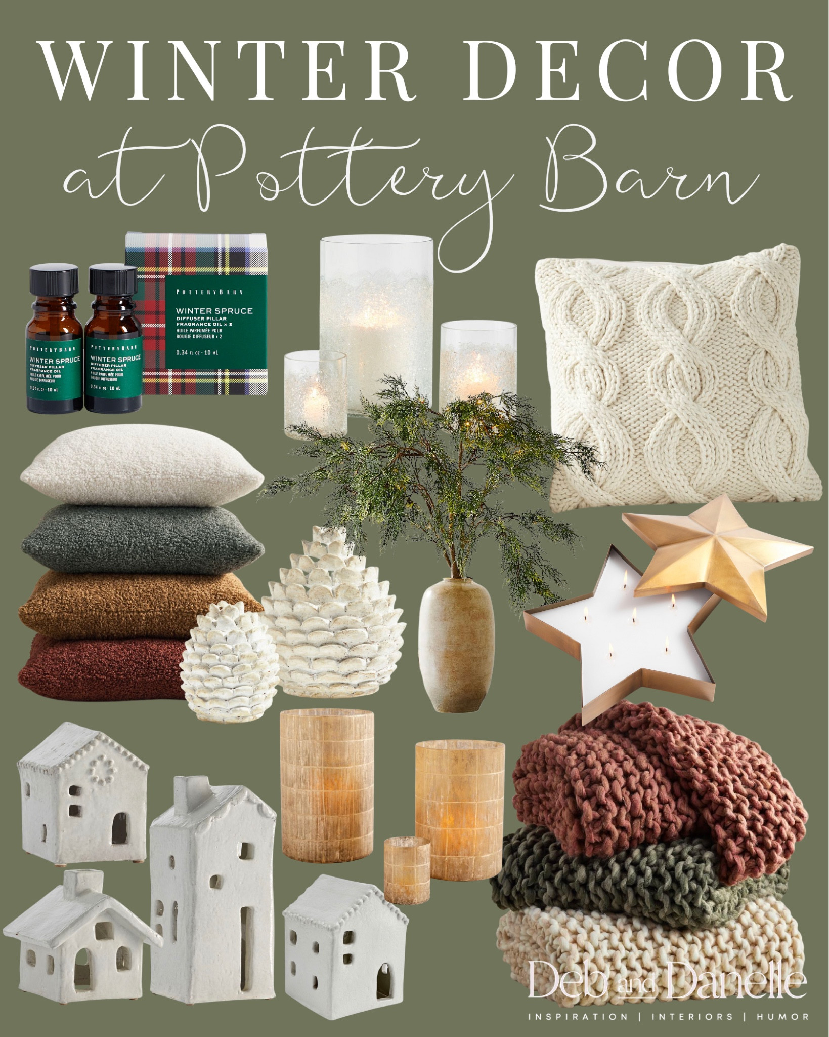 Winter decor at pottery barn 

Winter decor, Christmas decor, winter cozy, cozy decor, cozy winter home, pottery barn, Deb and Danelle 

#LTKhome #LTKSeasonal #LTKHoliday