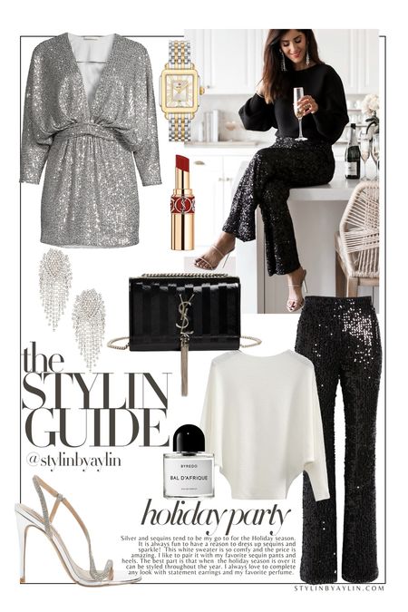 THE STYLIN GUIDE- Holiday edition, sequin pants, accessories, holiday party, StylinByAylin 

#LTKstyletip #LTKHoliday #LTKSeasonal