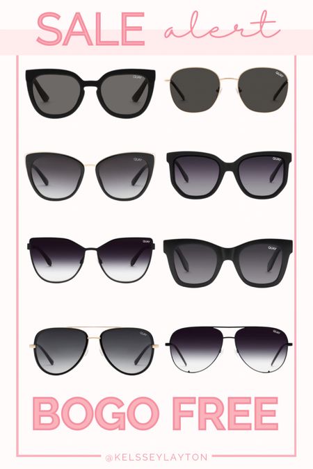 Quay sunglasses on sale BOGO free

#LTKunder50 #LTKsalealert