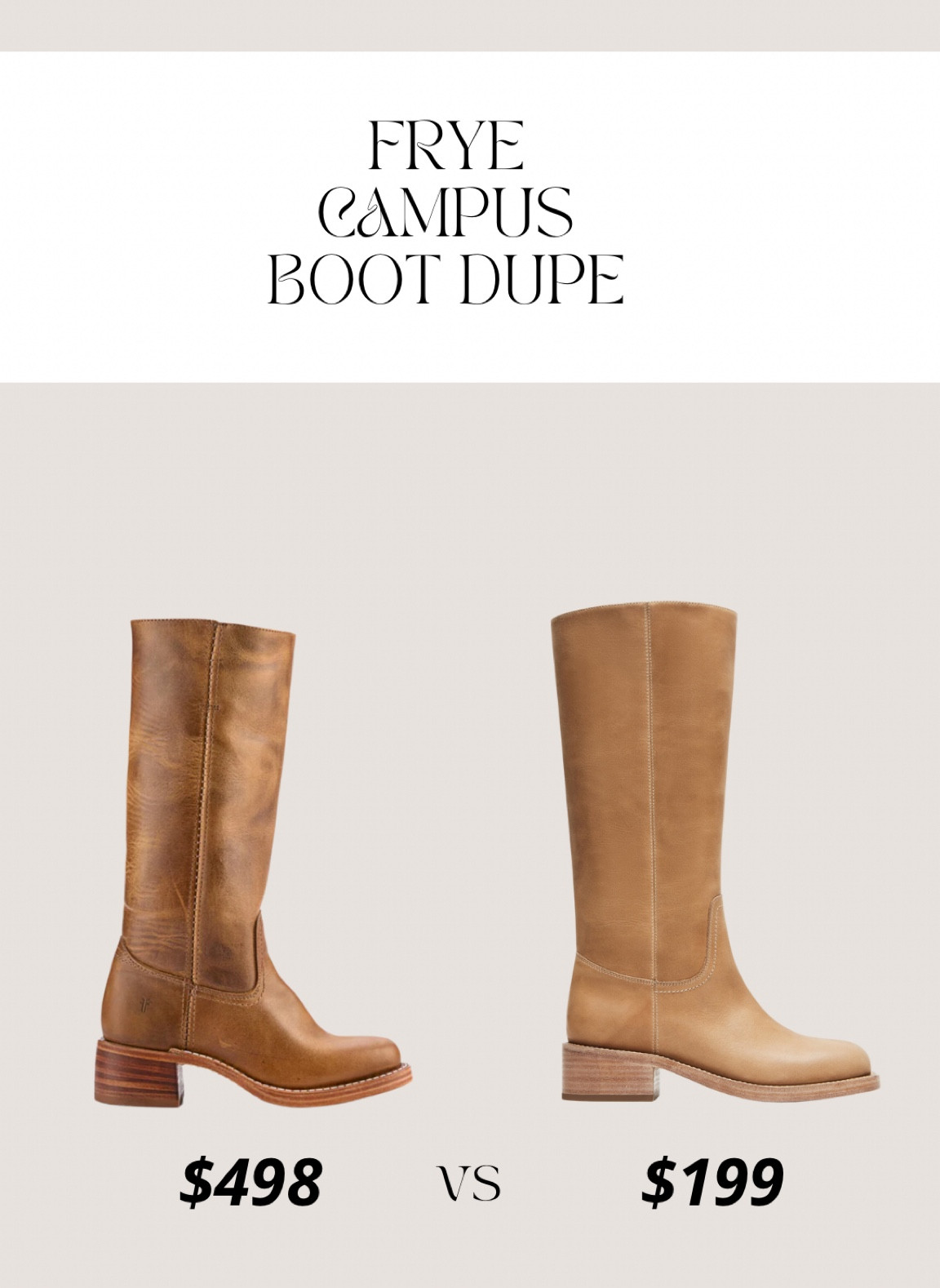 Frye Campus Boot dupe from Steve Madden! The perfect, every day fall shoe staple- great for a capsule wardrobe 🤎👢🐻✨ 

#LTKSaleAlert #LTKSeasonal #LTKShoeCrush