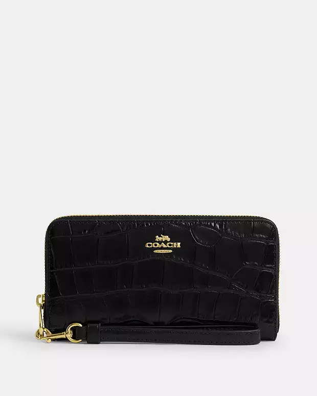 Long Zip Around Wallet | Coach Outlet US