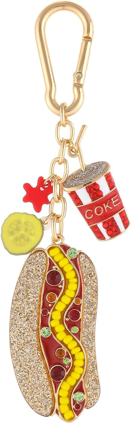 Madison Tyler Western Cowboy Boots Cherry Bow Bubble Tea Strawberry Cute Keychain | Bag Charms fo... | Amazon (US)