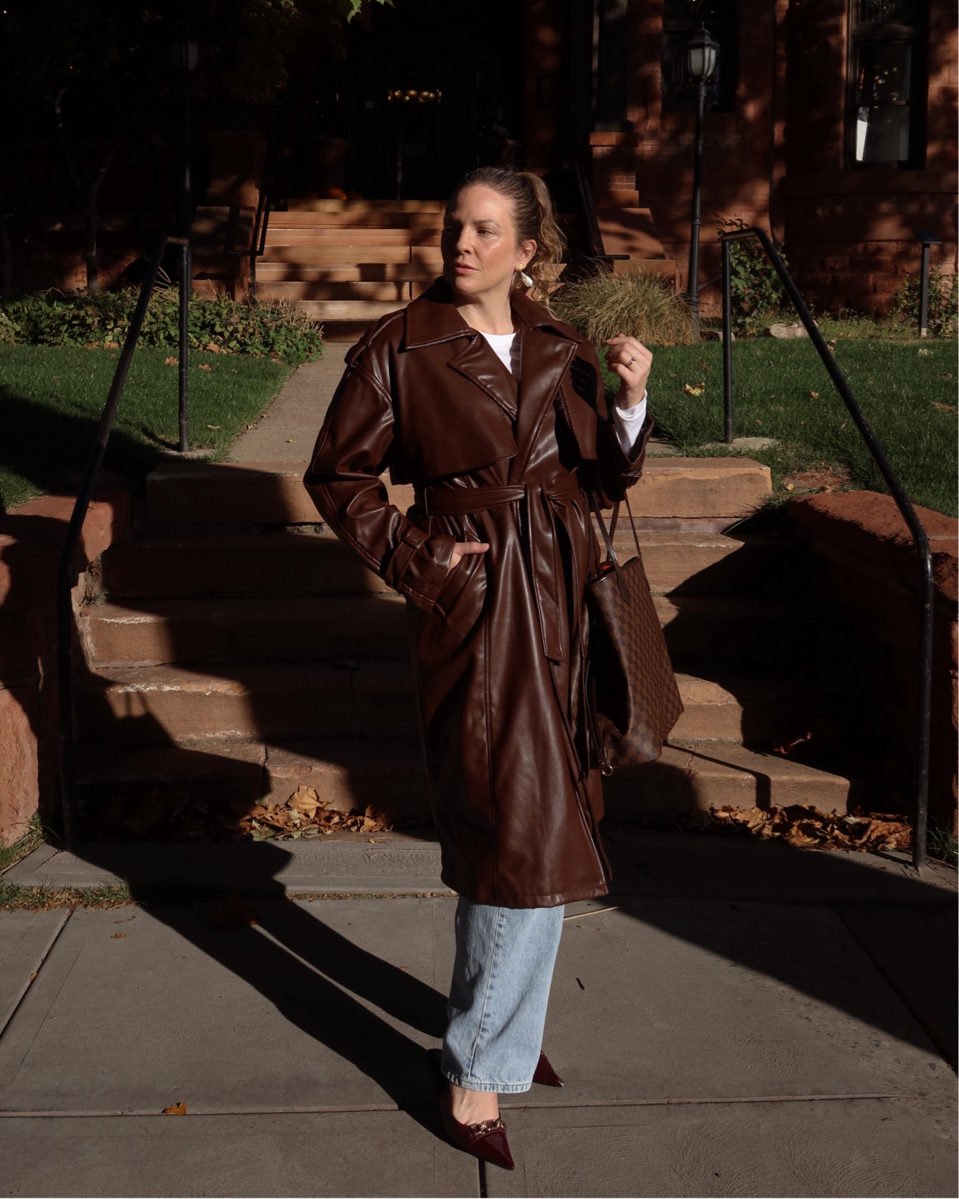 Another day, another trench coat 🧥 

#LTKWorkwear #LTKItBag #LTKStyleTip