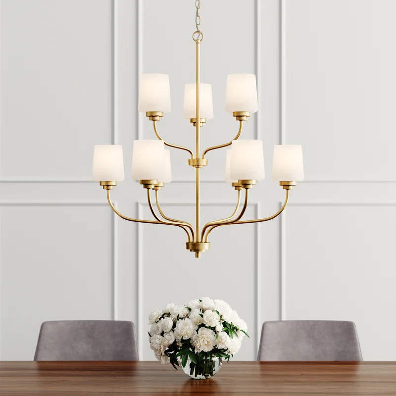 Eastridge 9 - Light Dimmable Classic / Traditional Chandelier | Wayfair North America
