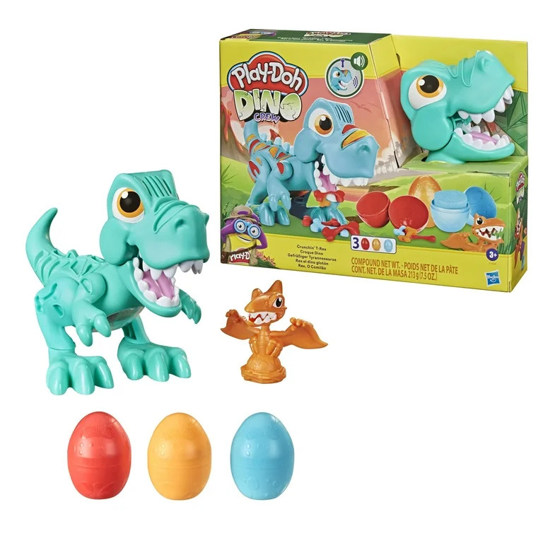 Play-Doh Dino Crew Crunchin' T-Rex, for Kids Ages 3 and up, 7.5 Ounces Play-Doh - Walmart.com | Walmart (US)