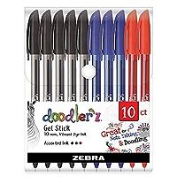 Zebra Pen Doodler'z Gel Stick Pen 1.0mm Assorted 60Pk (41960) | Amazon (US)