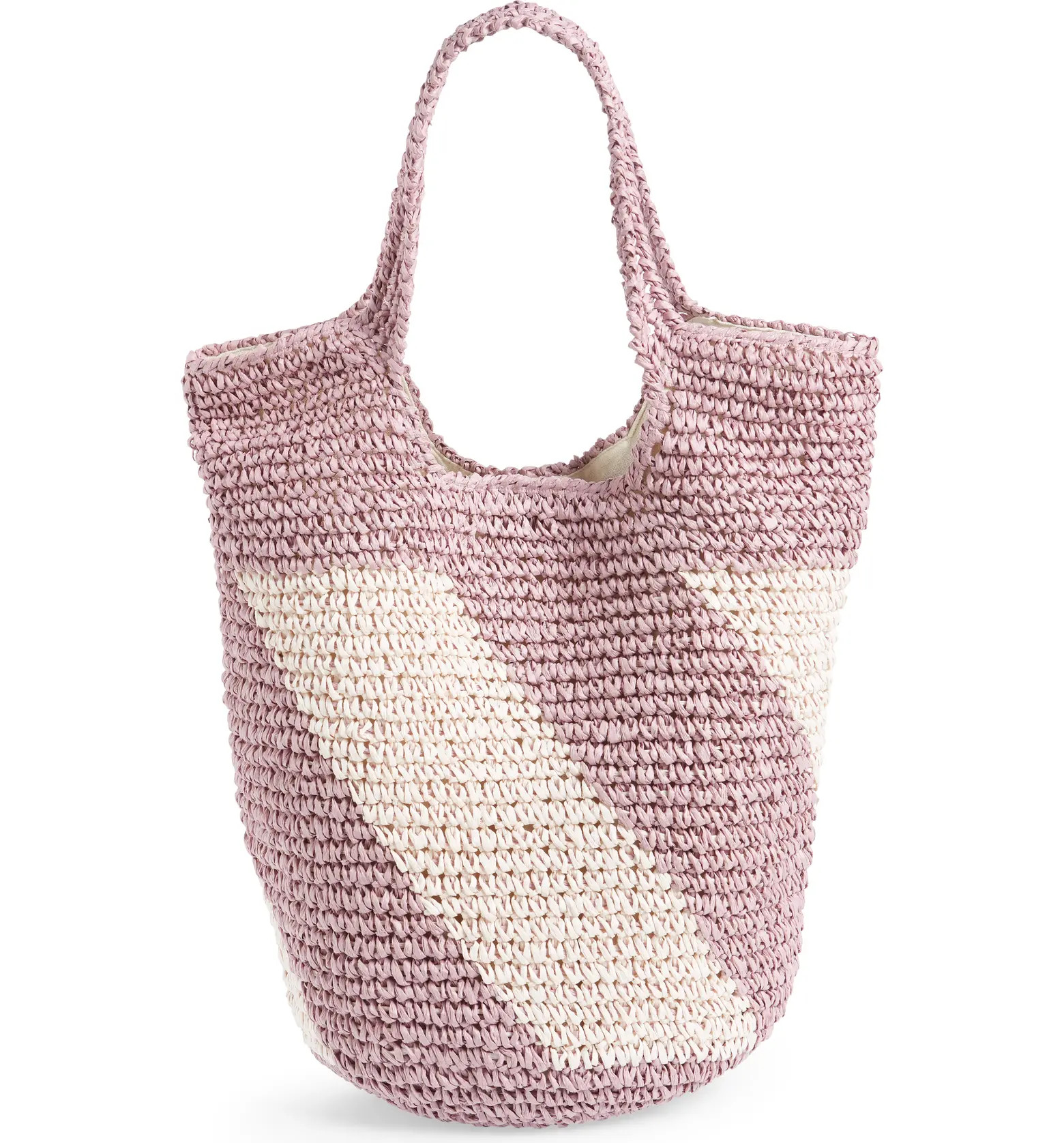 btb Los Angeles Demi Diagonal Straw Shoulder Bag | Nordstrom | Nordstrom