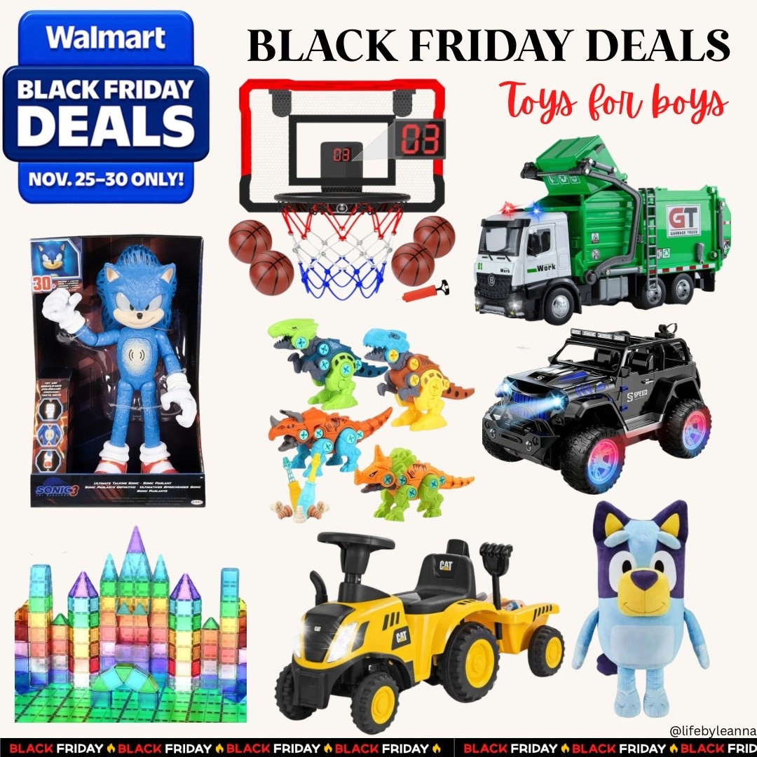 Walmart Black Friday deals are live!!!
Top toy picks for the boys! 

@walmart #walmart #walmartpartner





Toys for boys/ Walmart toys/sonic/ bluey 

#LTKSaleAlert #LTKCyberWeek #LTKGiftGuide