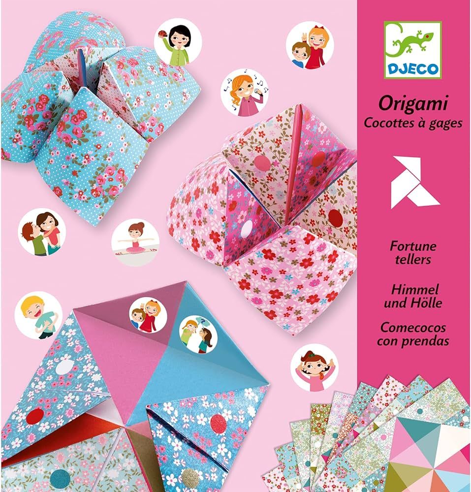 DJECO Fortune Tellers – Flowers Origami Paper Craft Kit – Leve 3 | Amazon (US)