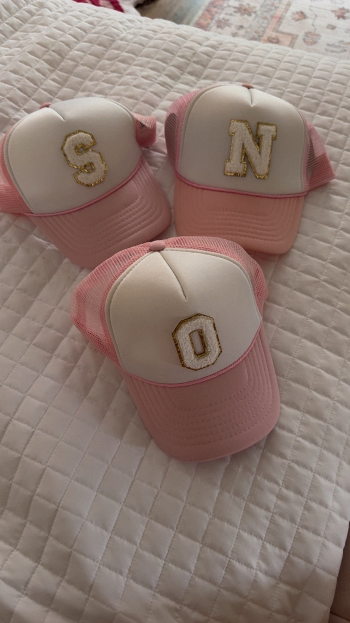Monogram kids hats 
DIY

#LTKKids