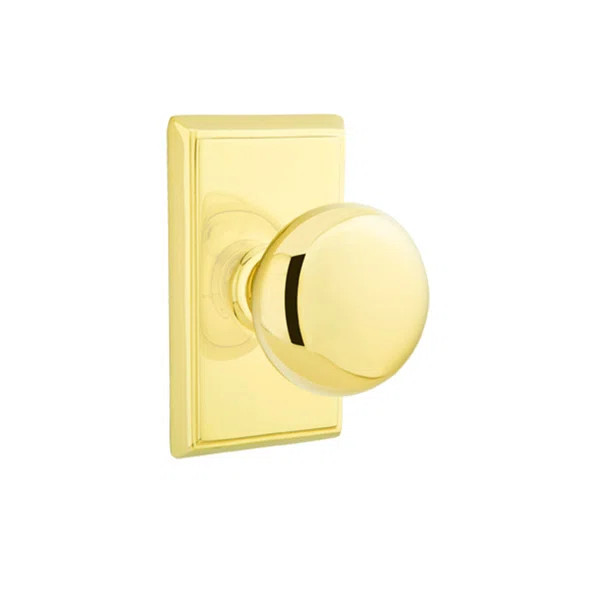 Passage Providence Knob with Rectangular Rose | Wayfair North America