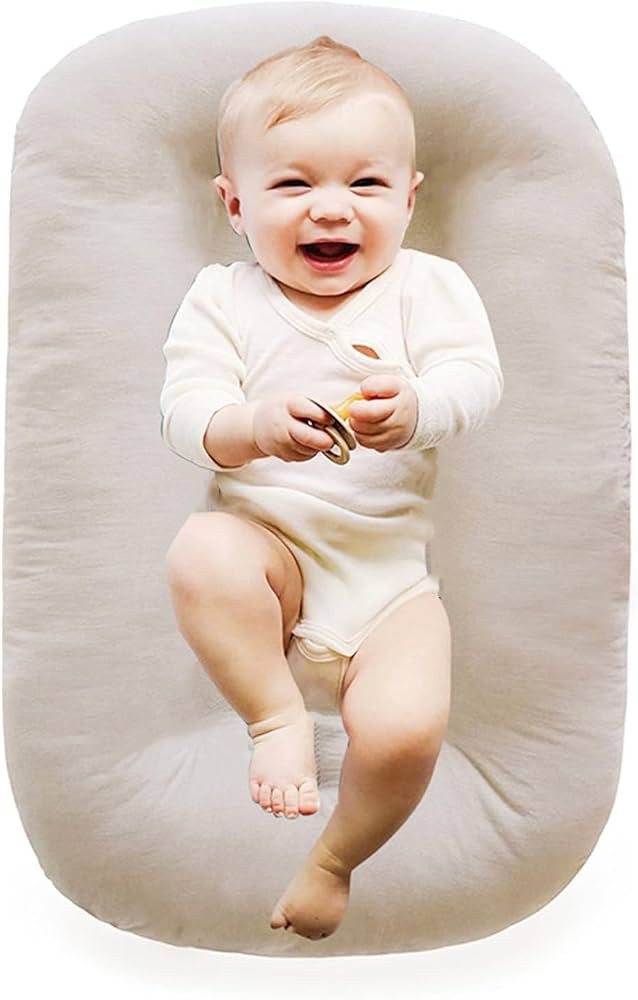 Baby Lounger Upgrade|Vicorise 100% Cotton Baby Lounger Pillow|Baby Lounger Pillow for Newborn|Bab... | Amazon (US)