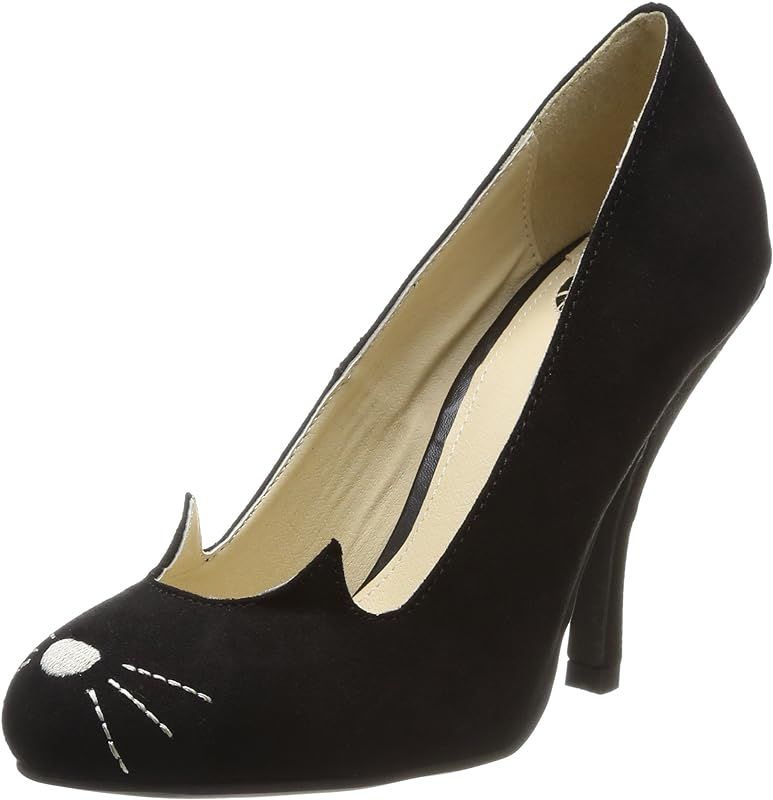 T.U.K. Shoes A8813L Womens Heels, Sophisticated Kitty Heels | Amazon (US)