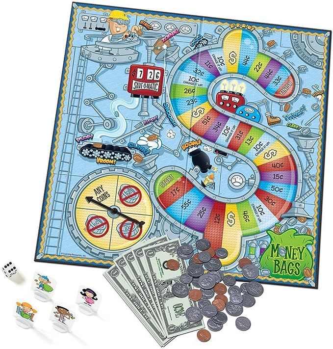 Learning Resources Money Bags Coin Value Game, Money Recognition, Counting Game, Ages 7+ | Amazon (US)