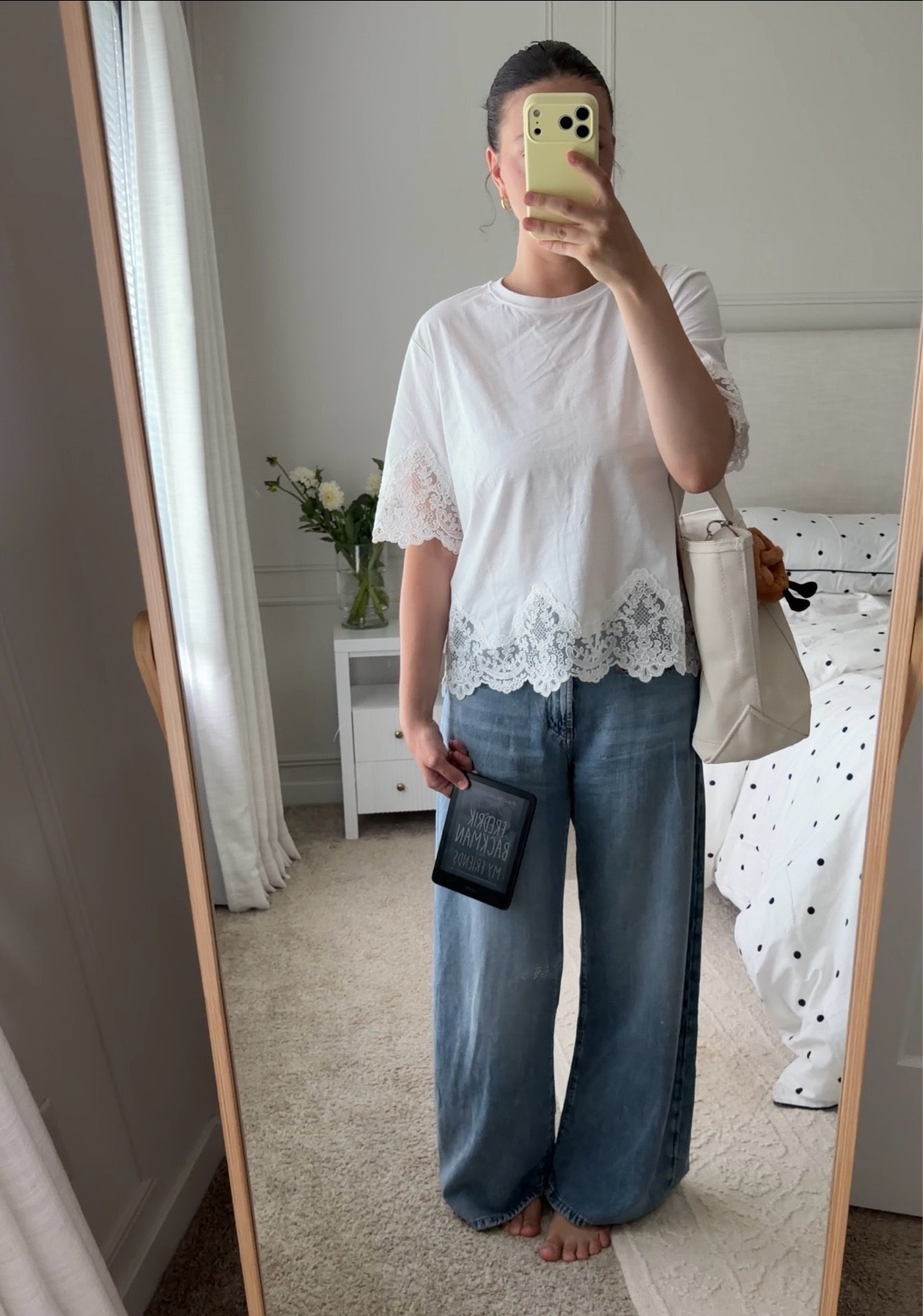 shirt: H&M 
Pants by Pilcro from Anthropologie (currently sold out)